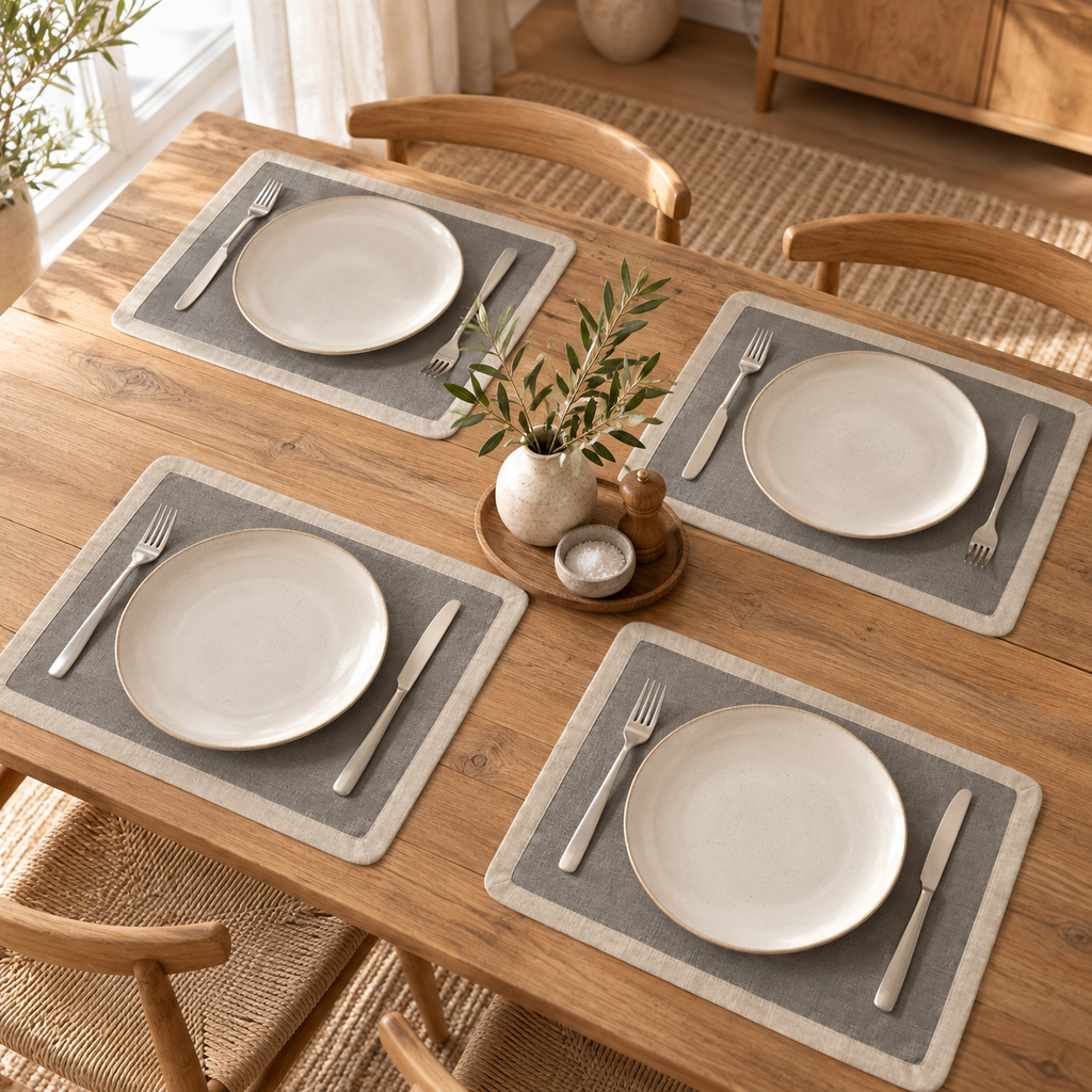 Randritme Placemats Set van 4