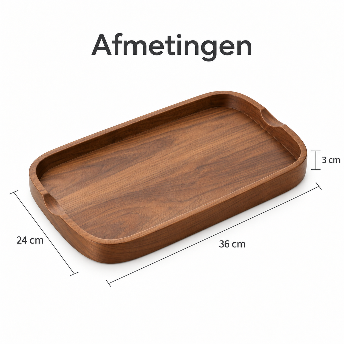 Booglijn Decoratief Dienblad