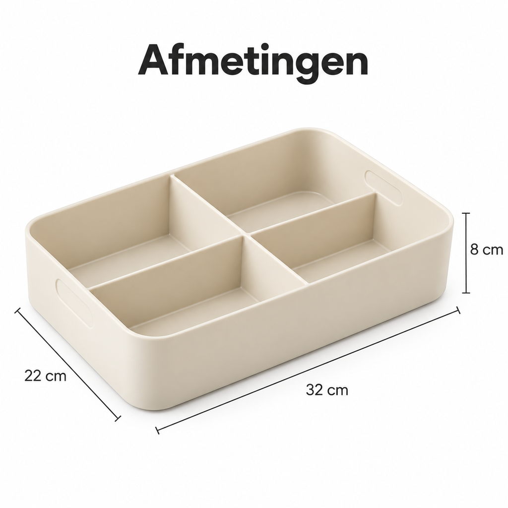 Vaknest Verdeelde Opbergbox